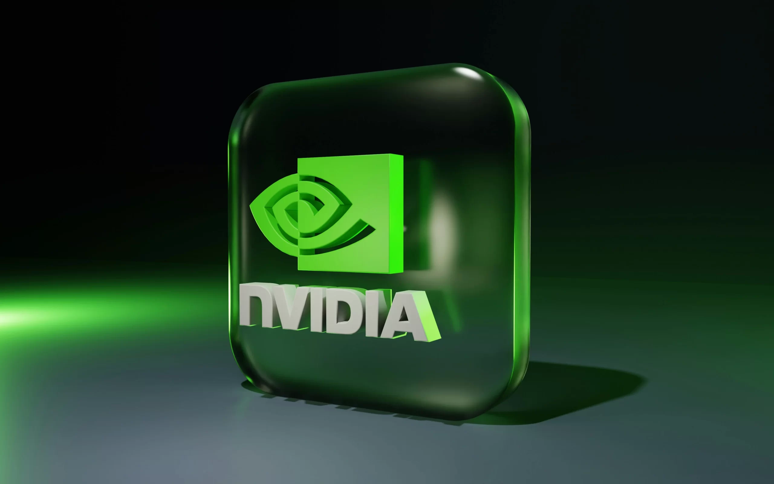 Nvidia logo and Nvidia market value